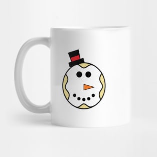 The Snowman Donut Mug